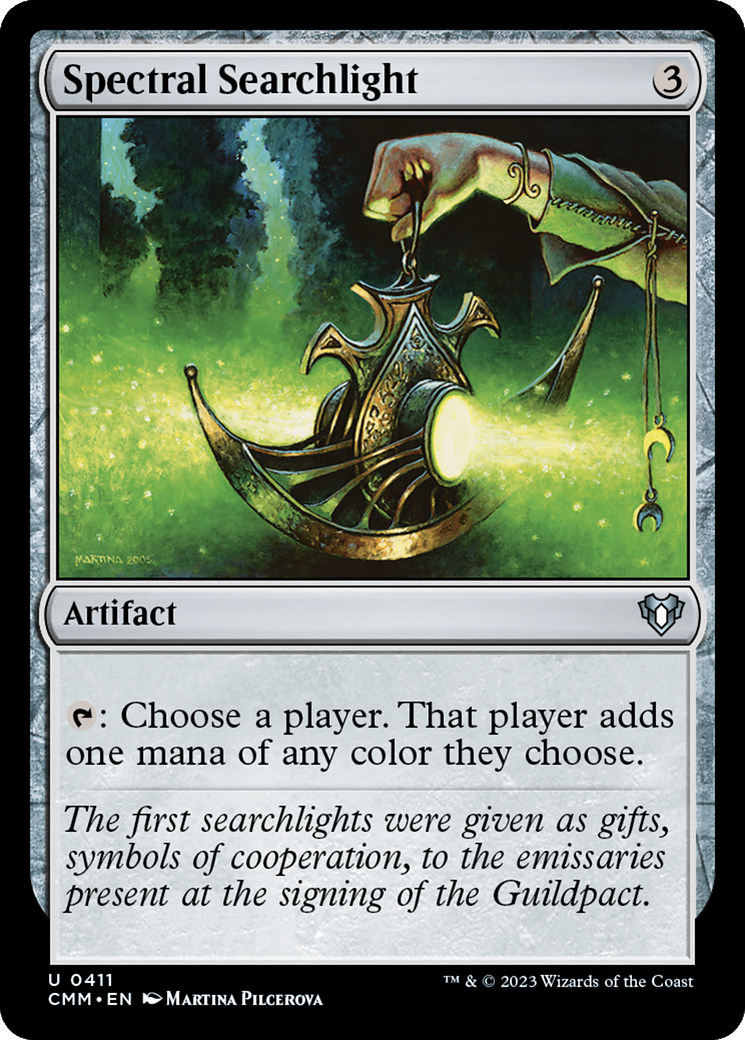 Spectral Searchlight [Commander Masters] MTG Single Magic: The Gathering    | Red Claw Gaming