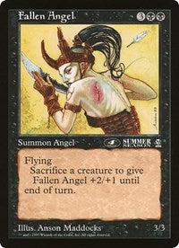 Fallen Angel (4th Place) (Oversized) [Oversize Cards] MTG Single Magic: The Gathering    | Red Claw Gaming