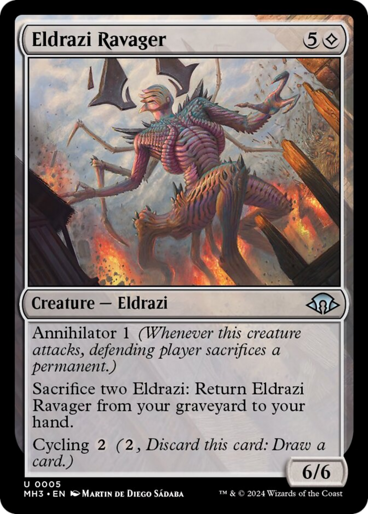 Eldrazi Ravager [Modern Horizons 3] MTG Single Magic: The Gathering    | Red Claw Gaming