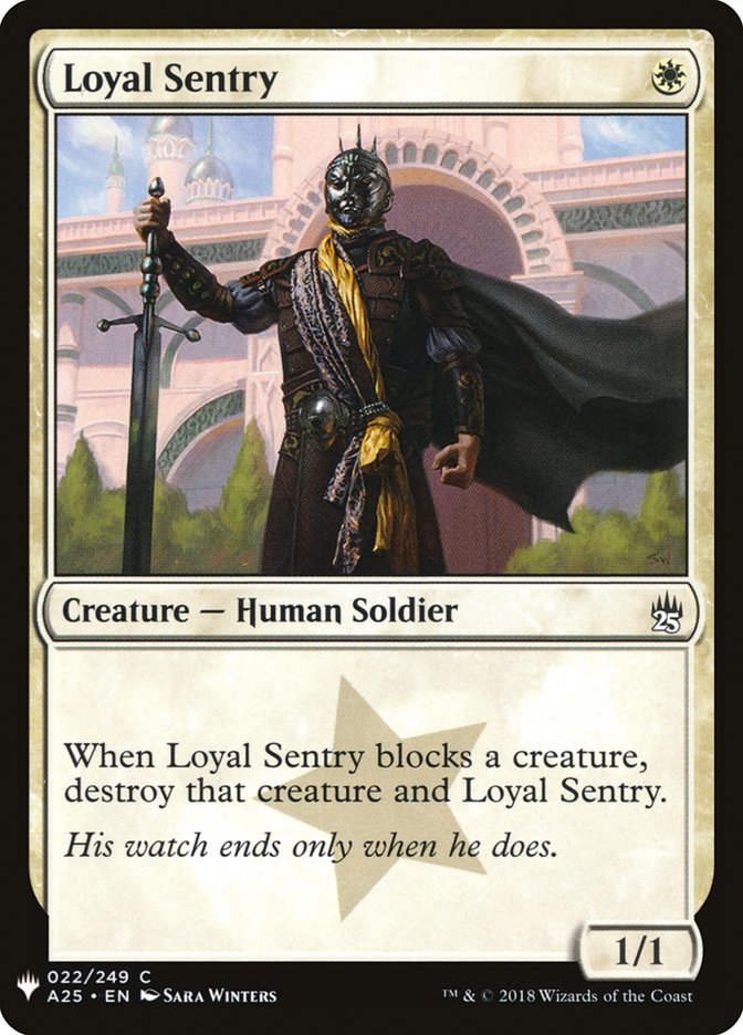 Loyal Sentry [Mystery Booster] MTG Single Magic: The Gathering | Red Claw Gaming