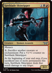 Sawblade Skinripper [Duskmourn: House of Horror] MTG Single Magic: The Gathering    | Red Claw Gaming