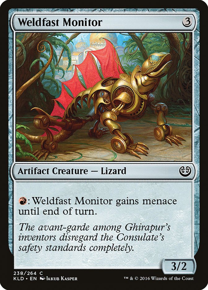 Weldfast Monitor [Kaladesh] MTG Single Magic: The Gathering | Red Claw Gaming