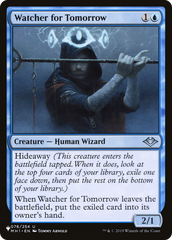 Watcher for Tomorrow [The List Reprints] | Red Claw Gaming