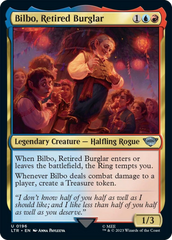 Bilbo, Retired Burglar [The Lord of the Rings: Tales of Middle-Earth] MTG Single Magic: The Gathering    | Red Claw Gaming