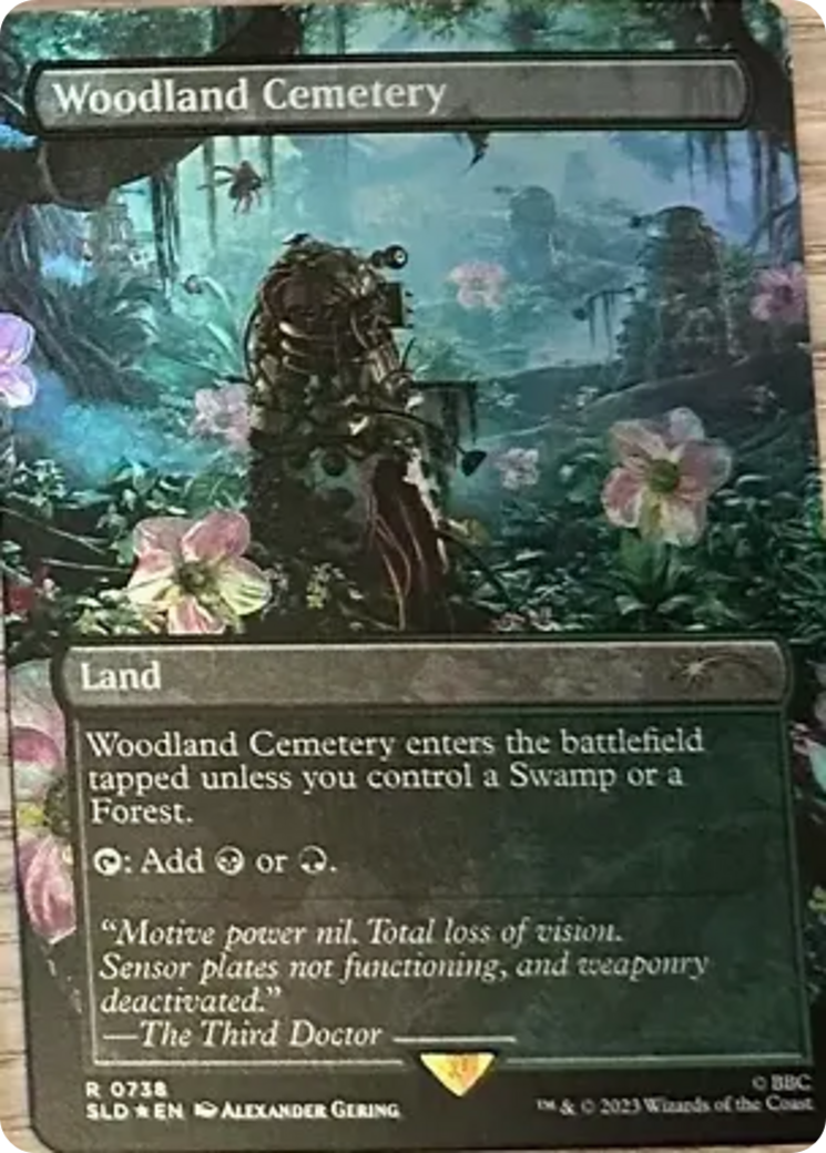 Woodland Cemetery [Secret Lair Drop Series] MTG Single Magic: The Gathering    | Red Claw Gaming