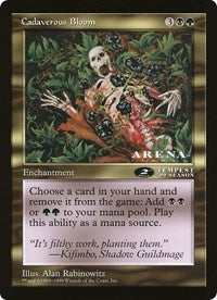 Cadaverous Bloom (Oversized) [Oversize Cards] MTG Single Magic: The Gathering    | Red Claw Gaming