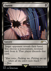 Duress [Secret Lair Drop Series] MTG Single Magic: The Gathering    | Red Claw Gaming