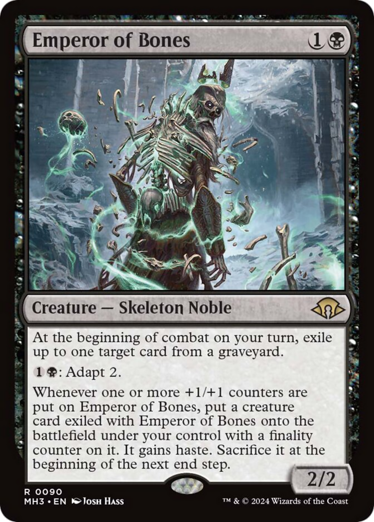 Emperor of Bones [Modern Horizons 3] MTG Single Magic: The Gathering    | Red Claw Gaming