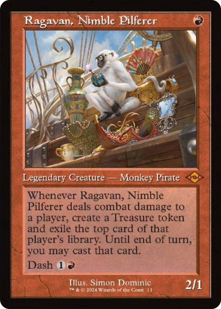 Ragavan, Nimble Pilferer (Retro) [Modern Horizons 2] MTG Single Magic: The Gathering    | Red Claw Gaming