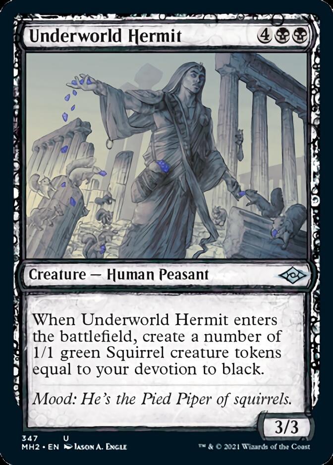 Underworld Hermit (Sketch) [Modern Horizons 2] MTG Single Magic: The Gathering    | Red Claw Gaming