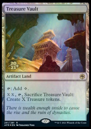 Treasure Vault [Dungeons & Dragons: Adventures in the Forgotten Realms Prerelease Promos] MTG Single Magic: The Gathering | Red Claw Gaming