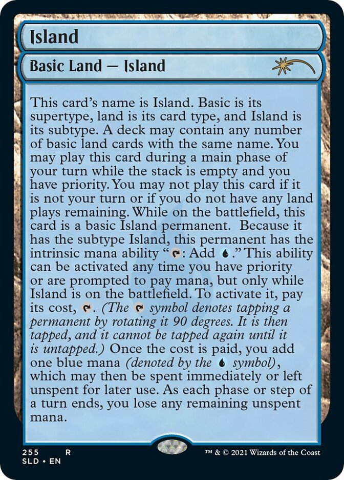 Island (255) [Secret Lair Drop Series] MTG Single Magic: The Gathering | Red Claw Gaming