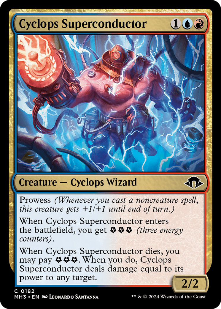 Cyclops Superconductor [Modern Horizons 3] MTG Single Magic: The Gathering    | Red Claw Gaming