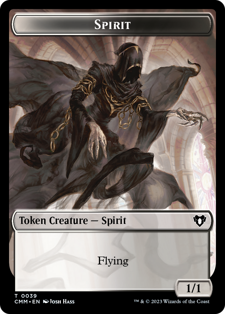 Spirit // Eldrazi Scion Double-Sided Token [Commander Masters Tokens] MTG Single Magic: The Gathering    | Red Claw Gaming