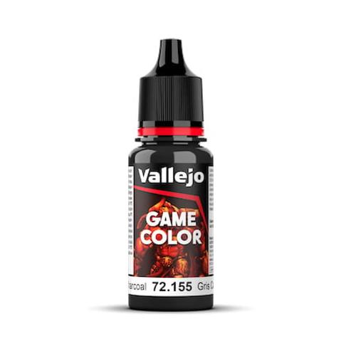 GAME COLOR 155-18ML. CHARCOAL Vallejo Game Color Vallejo    | Red Claw Gaming