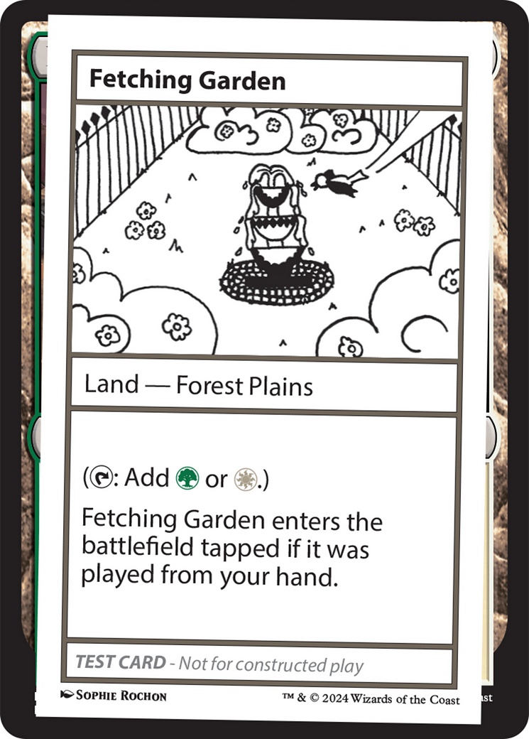 Fetching Garden [Mystery Booster 2 Playtest Cards] MTG Single Magic: The Gathering    | Red Claw Gaming