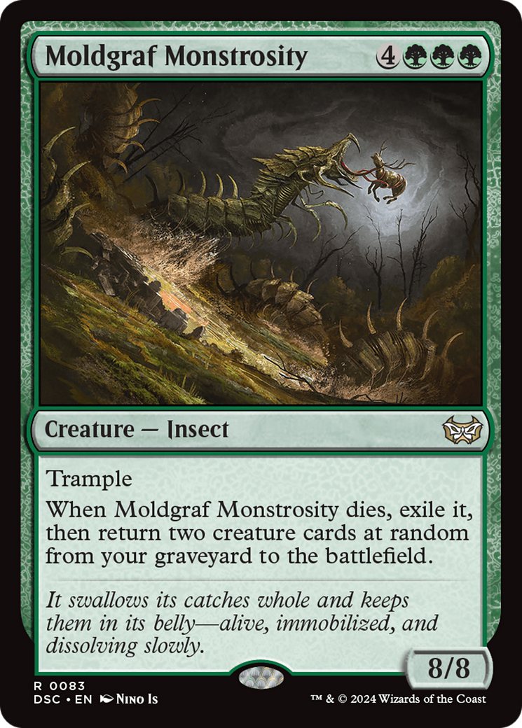 Moldgraf Monstrosity [Duskmourn: House of Horror Commander] MTG Single Magic: The Gathering    | Red Claw Gaming