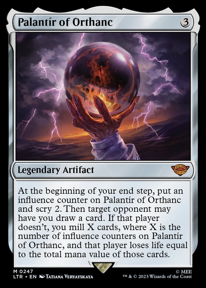 Palantir of Orthanc [The Lord of the Rings: Tales of Middle-Earth] MTG Single Magic: The Gathering | Red Claw Gaming