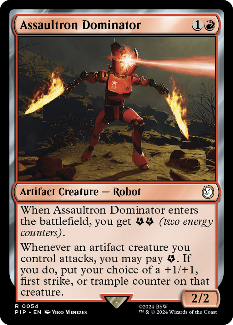 Assaultron Dominator [Fallout] MTG Single Magic: The Gathering    | Red Claw Gaming