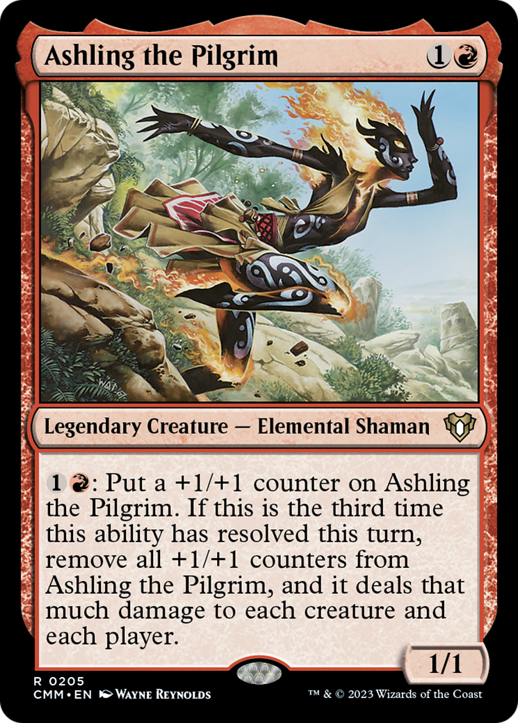 Ashling the Pilgrim [Commander Masters] MTG Single Magic: The Gathering    | Red Claw Gaming