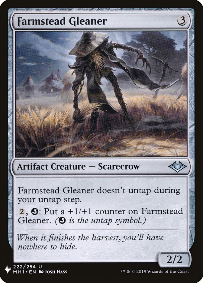 Farmstead Gleaner [Mystery Booster] MTG Single Magic: The Gathering | Red Claw Gaming