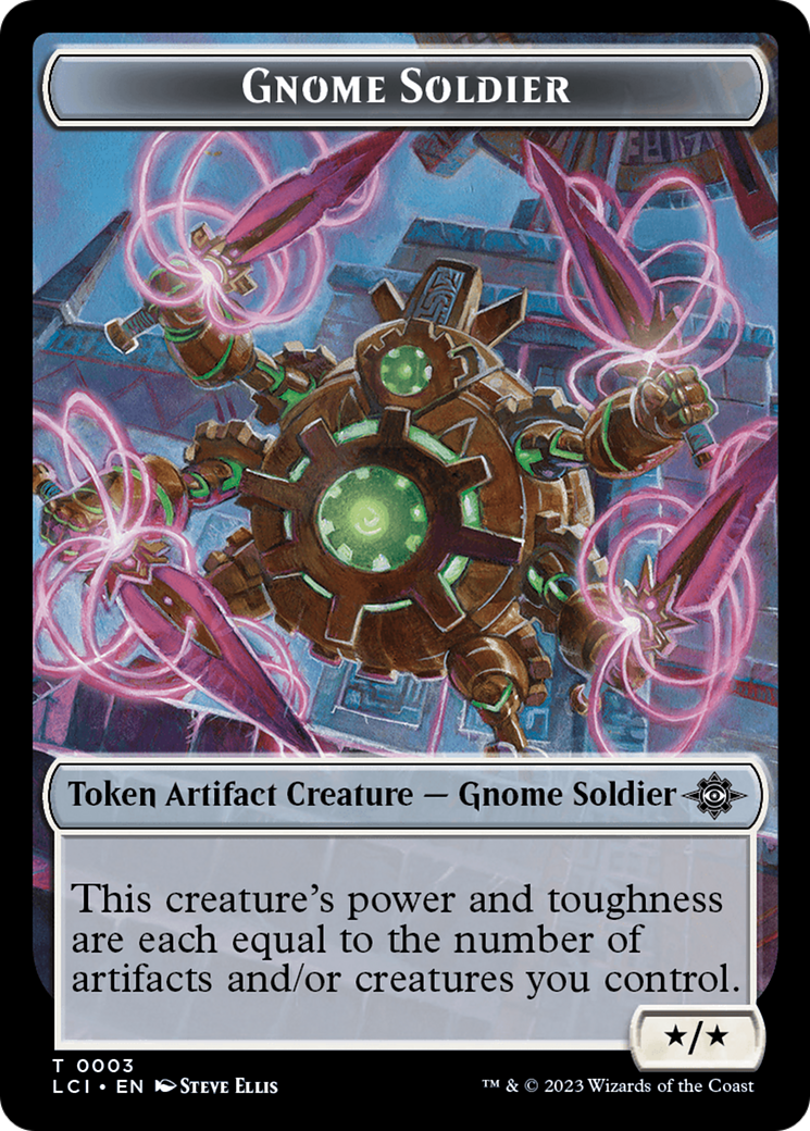 Gnome Soldier Token [The Lost Caverns of Ixalan Tokens] MTG Single Magic: The Gathering    | Red Claw Gaming