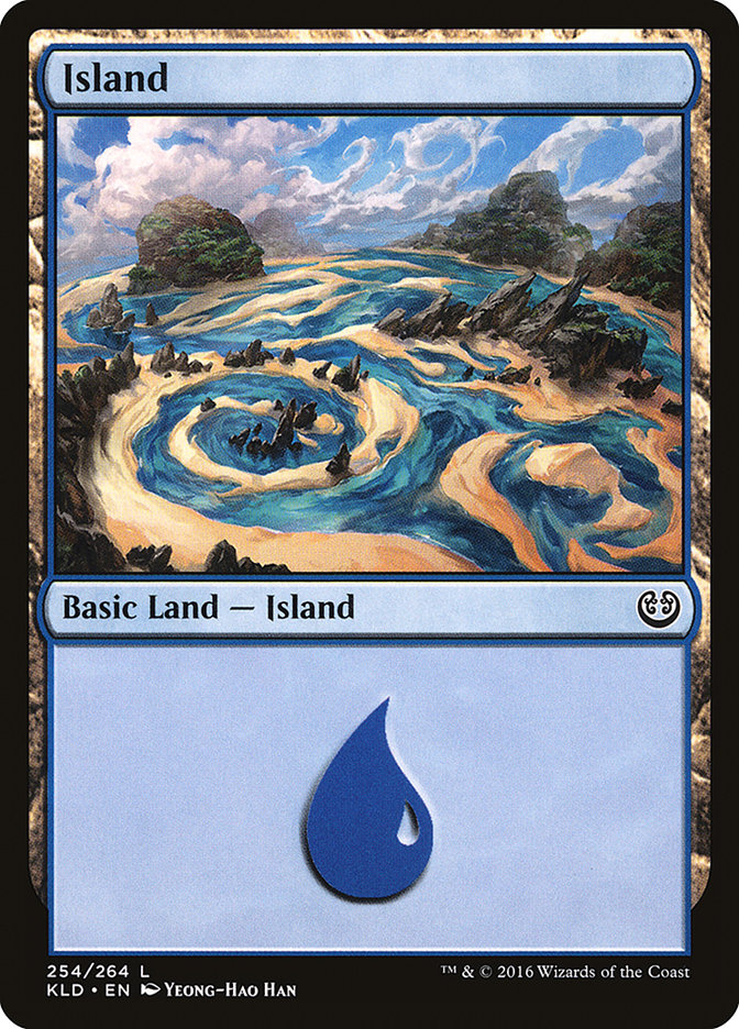 Island (254) [Kaladesh] MTG Single Magic: The Gathering | Red Claw Gaming