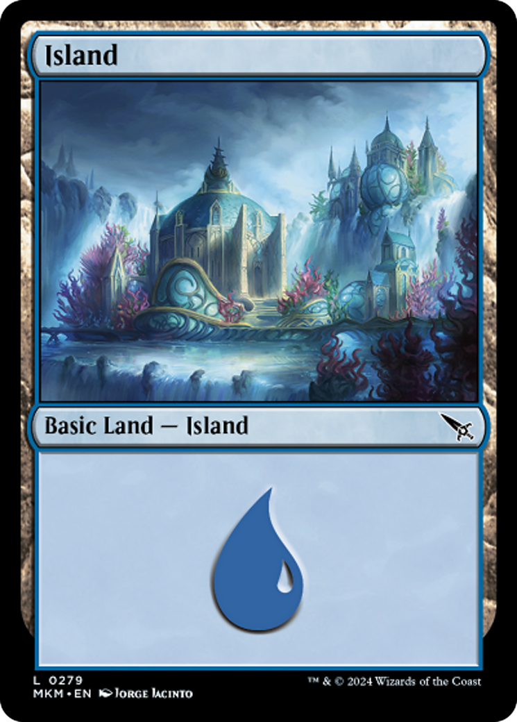 Island (0279) [Murders at Karlov Manor] MTG Single Magic: The Gathering    | Red Claw Gaming