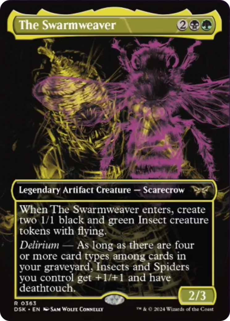 The Swarmweaver (Showcase) [Duskmourn: House of Horror] MTG Single Magic: The Gathering    | Red Claw Gaming