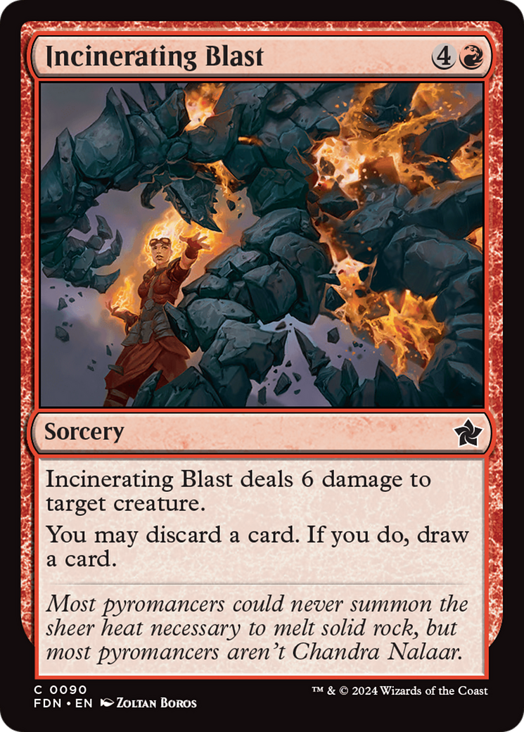 Incinerating Blast [Foundations] MTG Single Magic: The Gathering | Red Claw Gaming