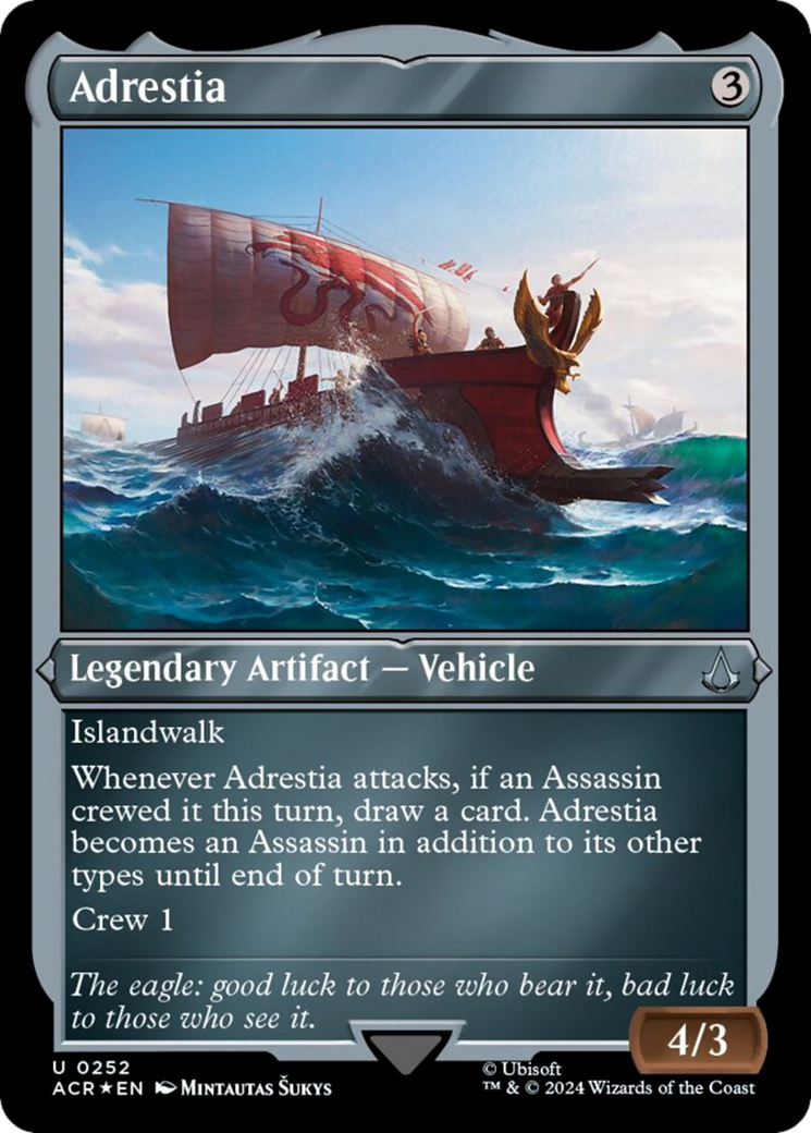 Adrestia (Foil Etched) [Assassin's Creed] MTG Single Magic: The Gathering    | Red Claw Gaming