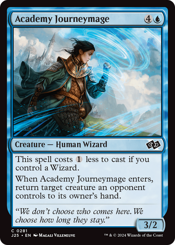 Academy Journeymage [Foundations Jumpstart] MTG Single Magic: The Gathering | Red Claw Gaming