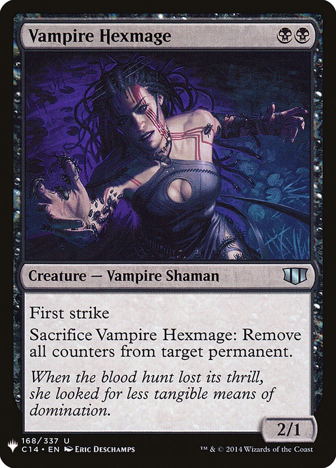 Vampire Hexmage [Mystery Booster] MTG Single Magic: The Gathering    | Red Claw Gaming