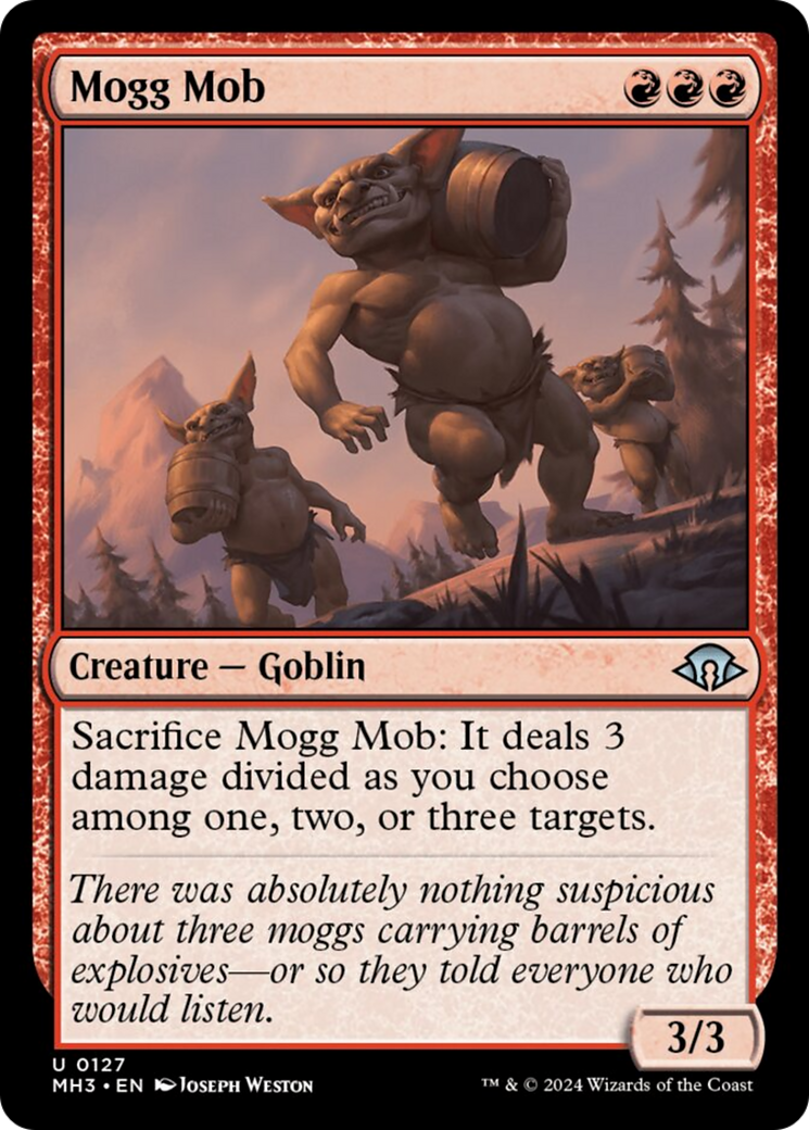 Mogg Mob [Modern Horizons 3] MTG Single Magic: The Gathering    | Red Claw Gaming