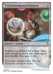 Environmental Sciences (White Border) [Mystery Booster 2] MTG Single Magic: The Gathering    | Red Claw Gaming