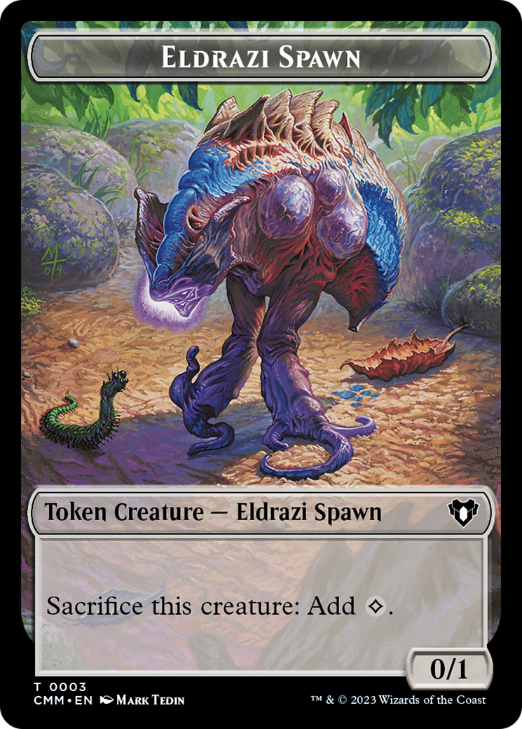 Eldrazi Spawn Token [Commander Masters Tokens] MTG Single Magic: The Gathering    | Red Claw Gaming