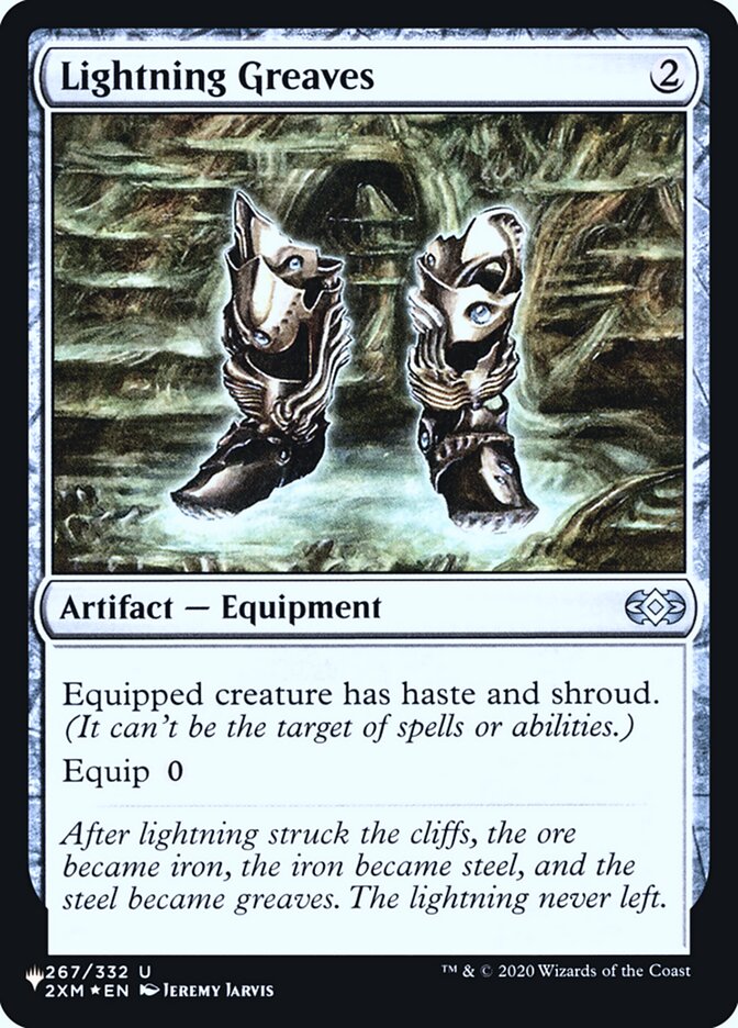 Lightning Greaves [Secret Lair: Heads I Win, Tails You Lose] MTG Single Magic: The Gathering    | Red Claw Gaming