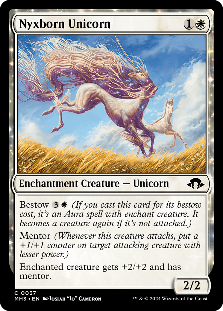 Nyxborn Unicorn [Modern Horizons 3] MTG Single Magic: The Gathering    | Red Claw Gaming