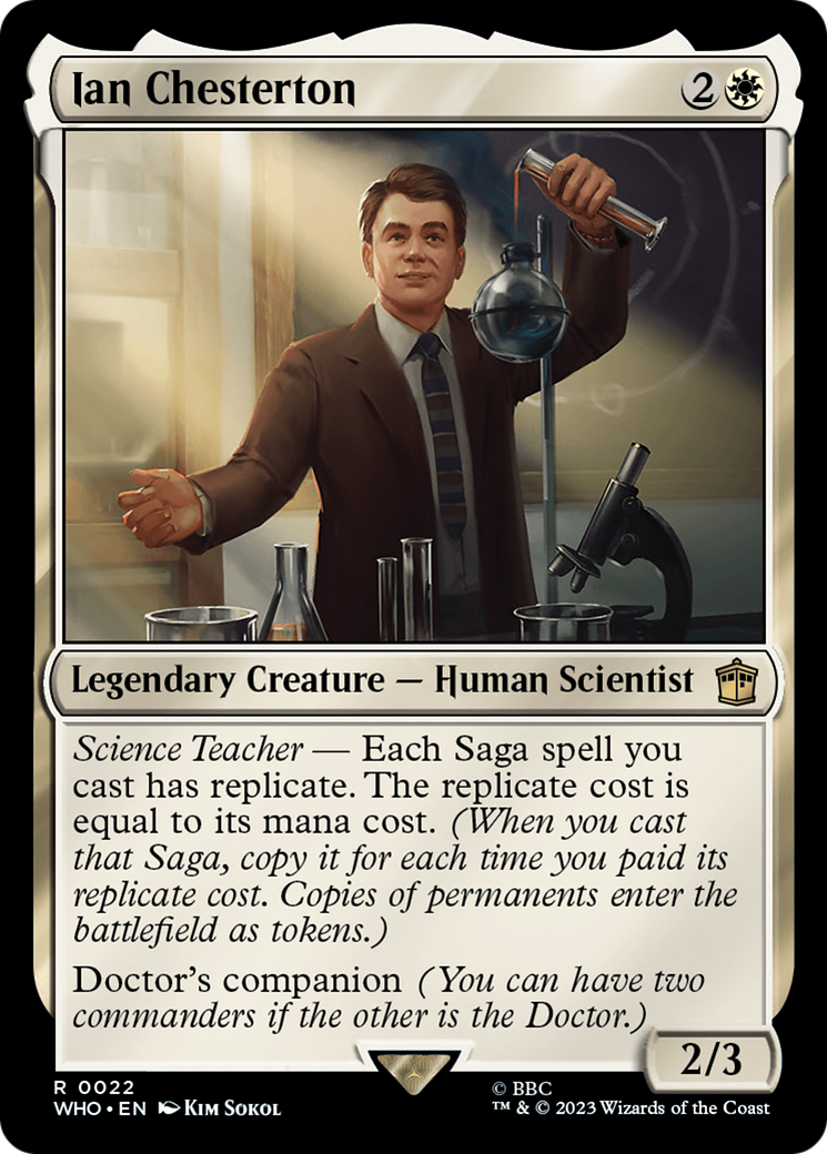 Ian Chesterton [Doctor Who] MTG Single Magic: The Gathering    | Red Claw Gaming