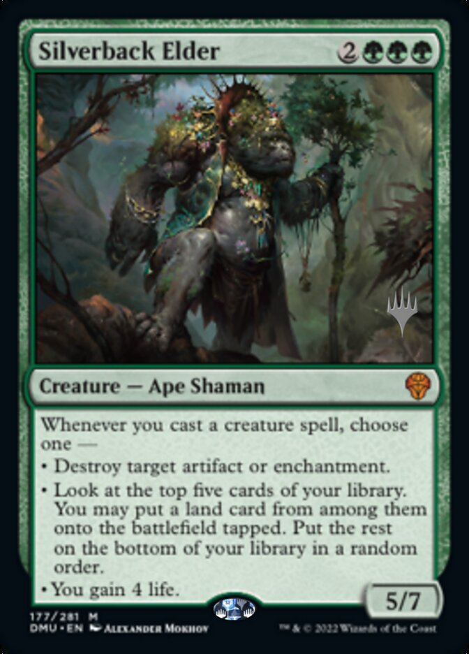 Silverback Elder (Promo Pack) [Dominaria United Promos] MTG Single Magic: The Gathering    | Red Claw Gaming