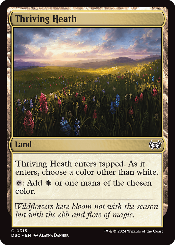 Thriving Heath [Duskmourn: House of Horror Commander] MTG Single Magic: The Gathering    | Red Claw Gaming