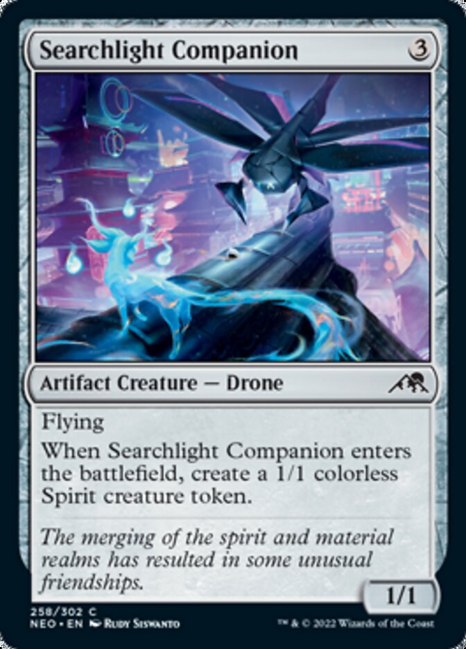 Searchlight Companion [Kamigawa: Neon Dynasty] MTG Single Magic: The Gathering    | Red Claw Gaming