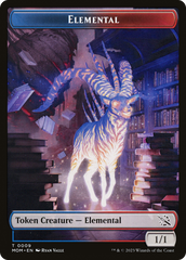 Elemental (09) // Spirit (13) Double-Sided Token [March of the Machine Tokens] MTG Single Magic: The Gathering    | Red Claw Gaming