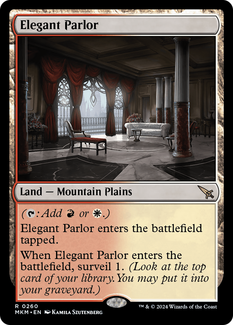 Elegant Parlor [Murders at Karlov Manor] MTG Single Magic: The Gathering    | Red Claw Gaming