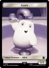 Alien // Treasure (0031) Double-Sided Token [Doctor Who Tokens] MTG Single Magic: The Gathering | Red Claw Gaming