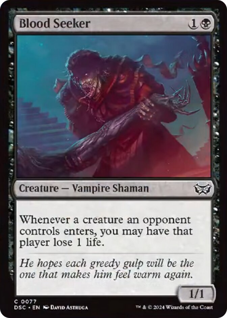 Blood Seeker [Duskmourn: House of Horror Commander] MTG Single Magic: The Gathering    | Red Claw Gaming