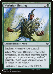 Warbriar Blessing [The List Reprints] MTG Single Magic: The Gathering    | Red Claw Gaming