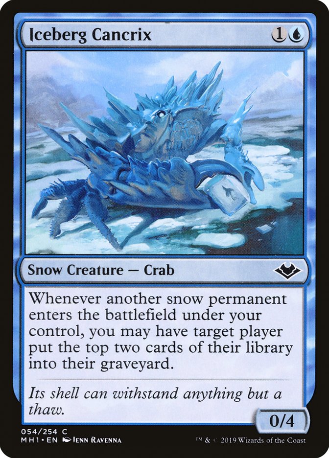 Iceberg Cancrix [Modern Horizons] MTG Single Magic: The Gathering    | Red Claw Gaming