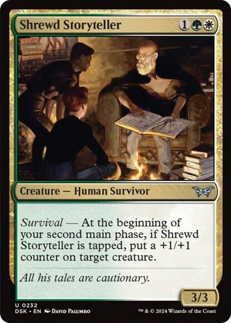 Shrewd Storyteller [Duskmourn: House of Horror] MTG Single Magic: The Gathering    | Red Claw Gaming