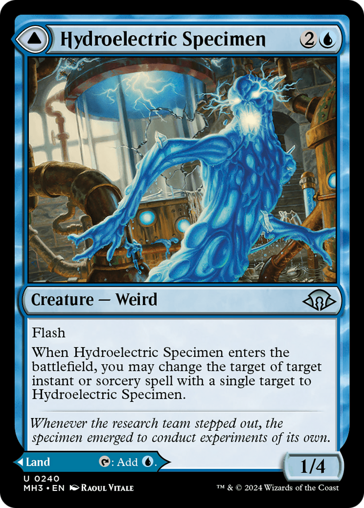 Hydroelectric Specimen [Modern Horizons 3] MTG Single Magic: The Gathering    | Red Claw Gaming